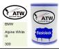 Preview: BMW, Alpine White III, 300: 500ml Lackdose, von ATW Autoteile West.